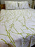 2 Pillow Pure Cotton King size Bed Sheet -Early spring