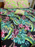2 Pillow Pure Cotton King size Bed Sheet -Jungle queen