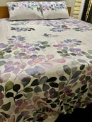 2 Pillow  Cotton Satin King size Bed Sheet -Australia’s queen.
