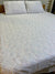 2 Pillow Pure Cotton King size Bed Sheet -Lighting triangles