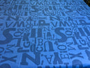 2 Pillow Pure Cotton King size Bed Sheet -Alphabet seeker