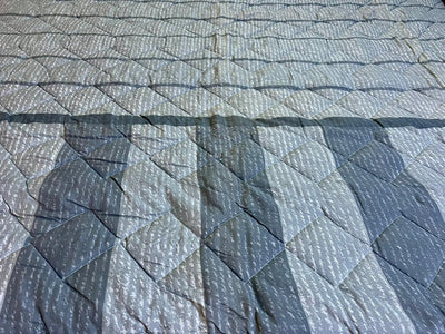 Quilted Reversible Bed Spread Set -  Diamond patch