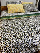 Quilted Reversible Bed Spread Set - Multi patchh