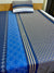 Cotton Single Bed Sheet With 1 Pillow - Multi borders
