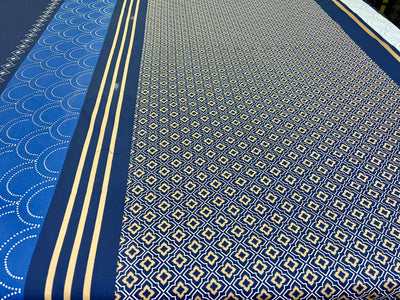 Cotton Single Bed Sheet With 1 Pillow - Multi borders