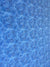 Cotton Single Bed Sheet With 1 Pillow -Blue rangoli