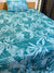 Cotton Single Bed Sheet With 1 Pillow -Greenry
