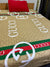 Cotton Single Bed Sheet With 1 Pillow -Gucci & its class