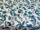 Cotton Single Bed Sheet With 1 Pillow -Spreadz leavez