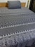 Cotton Single Bed Sheet With 1 Pillow -Darker mode