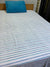 Cotton Single Bed Sheet With 1 Pillow -Multi linez