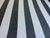 Cotton Single Bed Sheet With 1 Pillow -Grey nd white strips