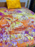 Satin Single Bed Sheet With 1 Pillow -Paintings