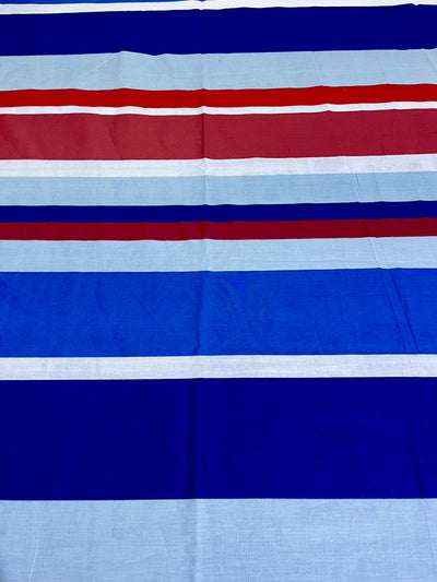 Cotton Single Bed Sheet With 1 Pillow -Multi sparkle sng