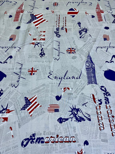 Cotton Single Bed Sheet With 1 Pillow -Flag ship