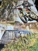 Cartoon Character Bed Sheet - Biker zone