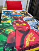 Cartoon Character Bed Sheet -Ninja’s revenge