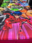 Cartoon Character Bed Sheet -Super hero