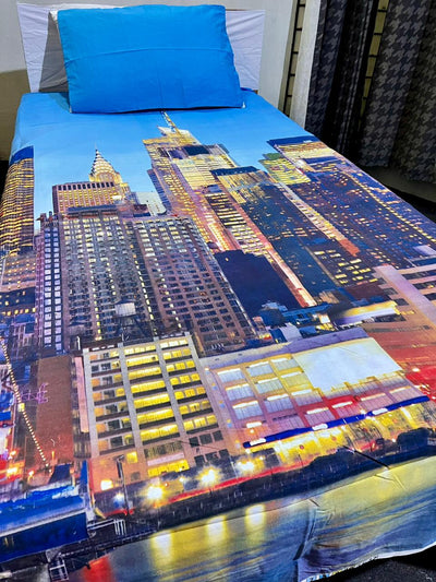 Cartoon Character Bed Sheet -Stra land