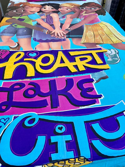 Cartoon Character Bed Sheet -Friends forever