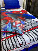 3Pc Cartoon Character Bed Sheet -Spiderman returns