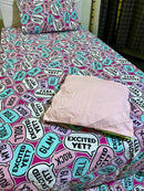 3 Pc Cartoon Character Bed Sheet -Mode swings