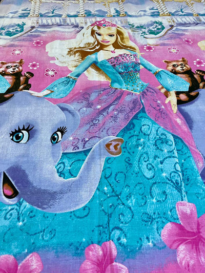 Cartoon Character Bed Sheet -Princess confess