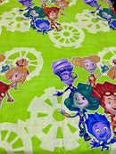 Cartoon Character Bed Sheet -Dolls party