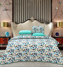 Quilted Reversible Summer Bed Spread Set - Ember Queen