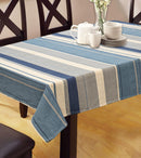 Digital Printed Table Cover(6-8 Seater) - Plain Waves