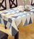 Digital Printed Table Cover(6-8 Seater) - Triangles