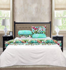 4 Pillow Percale Cotton Bed Sheet- Cassa Bliss