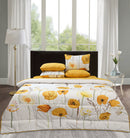 Quilted Reversible Bed Spread Set - Calendula