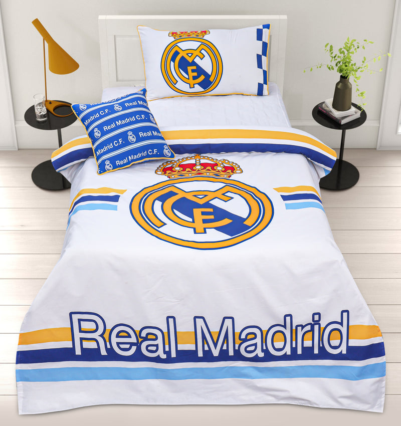 Cartoon Character Bed Sheet - Real Madrid - A