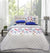 Quilted Reversible Satin Winter Bed Spread Set - White Lake