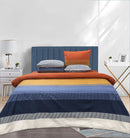 Quilted Reversible Summer Bed Spread Set - Soft Queen