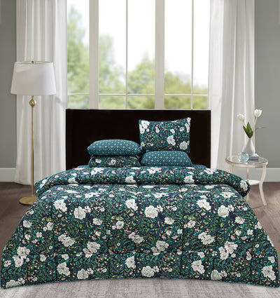 Quilted Reversible Bed Spread Set - E00555