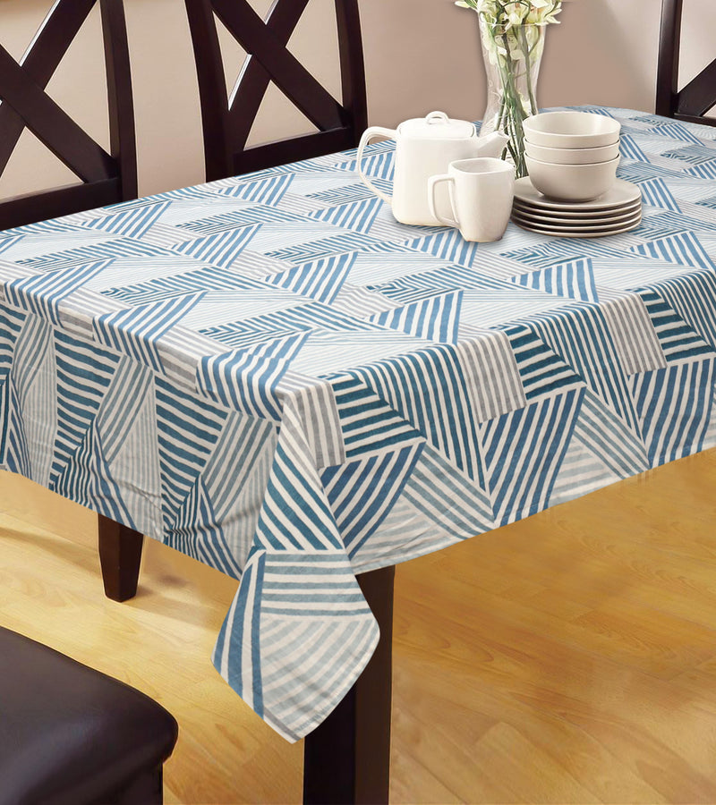 Digital Printed Table Cover(6-8 Seater) - Lined Triangles