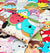 Cartoon Character Bed Sheet - Smiley Kitties