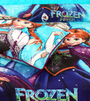 Cartoon Character Bed Sheet - Frozen Fever