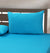 Cotton Satin king Fitted Bed Sheet - Sea View