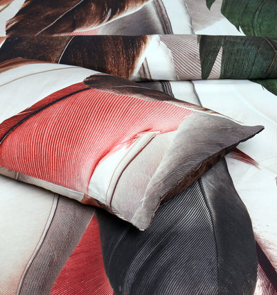 Single Digital Satin Bed Sheet - Avnoor Feathers