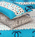 Quilted Reversible Summer Bed Spread Set - Cortina Premium