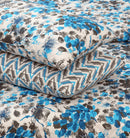 5 Pieces Reversible Bed Spread Set  - Jamison Floral
