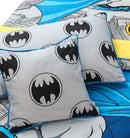 Cartoon Character Bed Sheet - Grey BATMAN