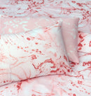 4 Pillow Digital Cotton Bed Sheet - Peach Rock