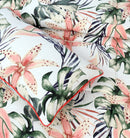 Quilted Reversible Summe Bed Spread Set - Viscose Floral