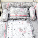 Baby Cot Set - Unicorn Smiles