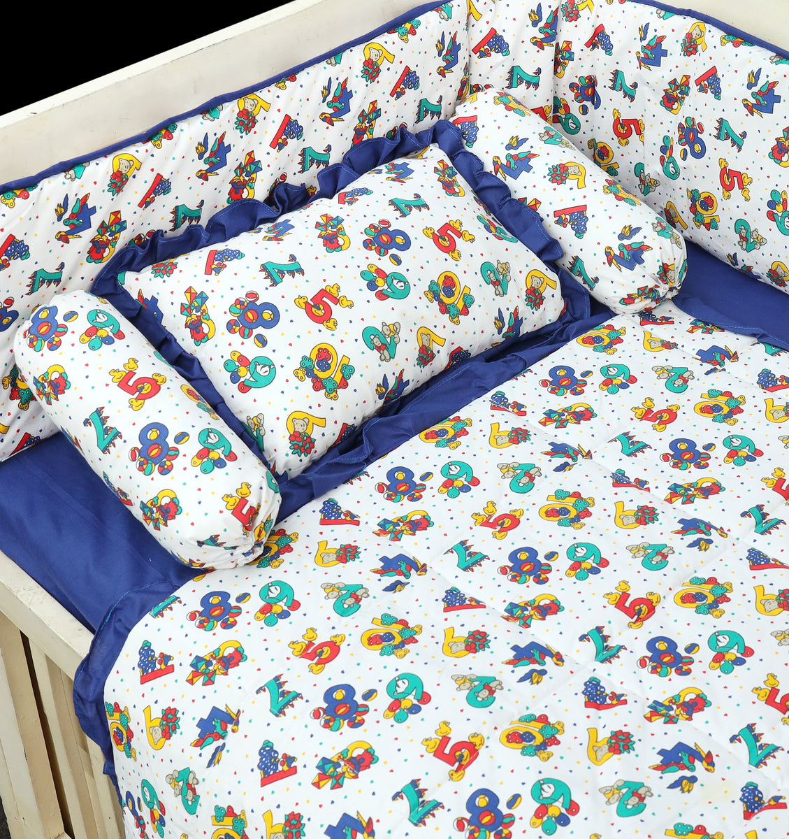 Baby Cot Set - Numeric – TextileTribe