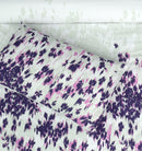 4 Pillow Digital Cotton Bed Sheet - Purple Queen